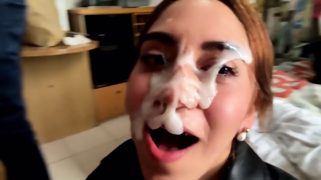 Artemis Carmona - Cumwalk/Cumshot Facials Compilation